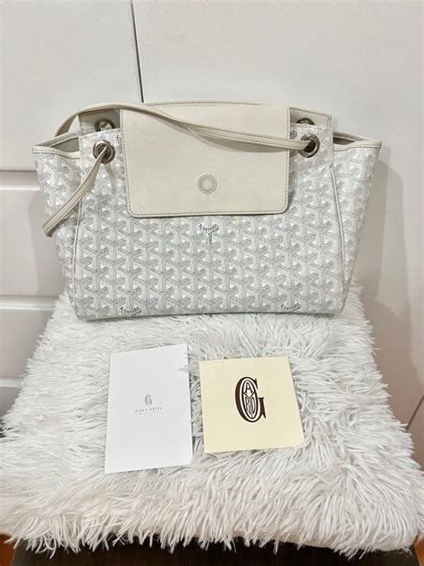 rouette goyard bag|rouette pm bag white.